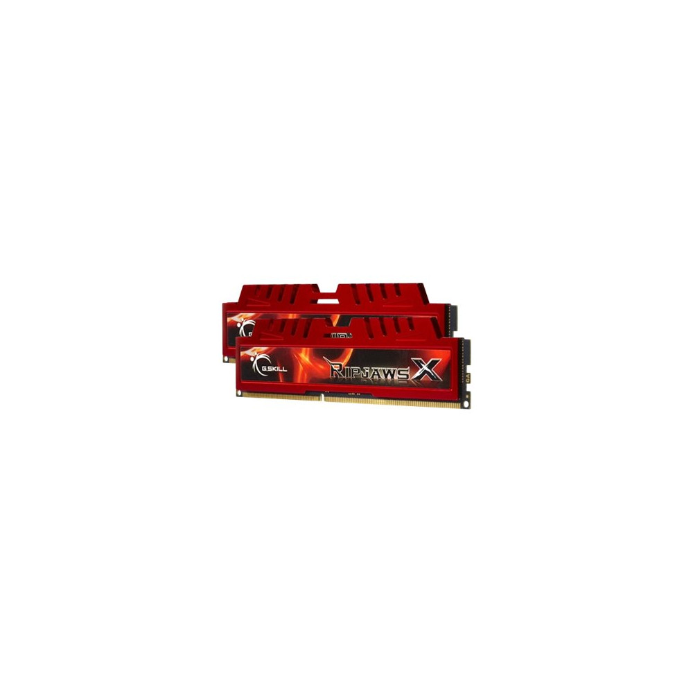 Produktbild för G.Skill Ripjaws-X - DDR3 - sats - 16 GB: 2 x 8 GB - DIMM 240-pin - 1600 MHz / PC3-12800 - ej buffrad