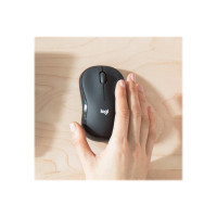 Produktbild för Logitech MK295 Silent - sats med tangentbord och mus - USA, internationellt - grafit Inmatningsenhet