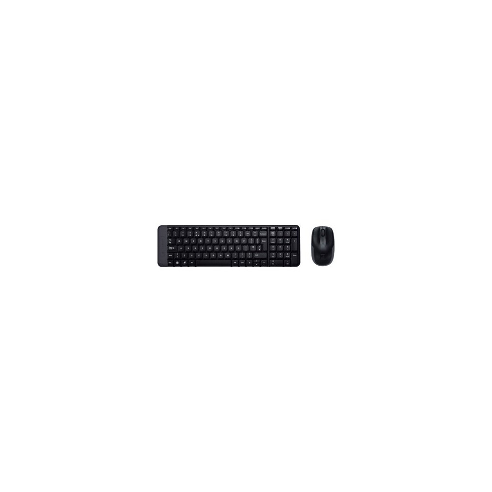 Produktbild för Logitech Wireless Combo MK220 - sats med tangentbord och mus - USA, internationellt Inmatningsenhet