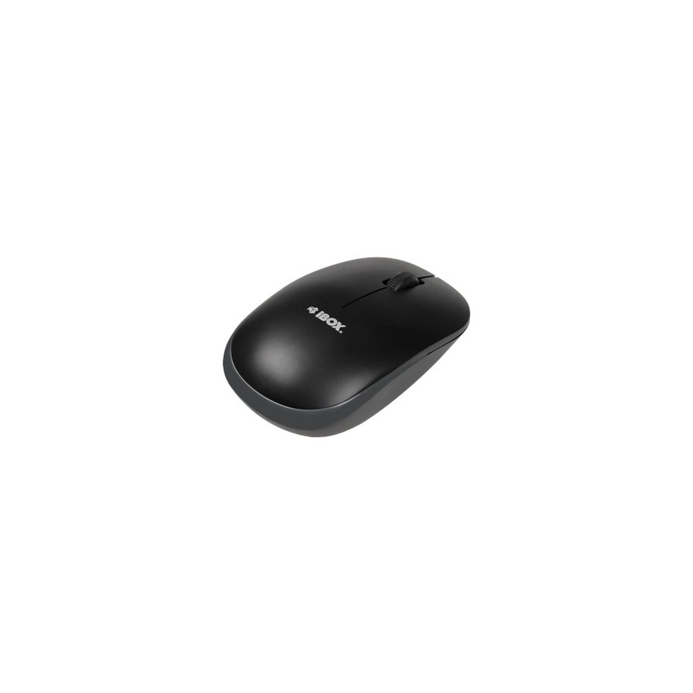 Produktbild för iBOX Desktop Kit Pro - sats med tangentbord och mus - QWERTY - svart Inmatningsenhet