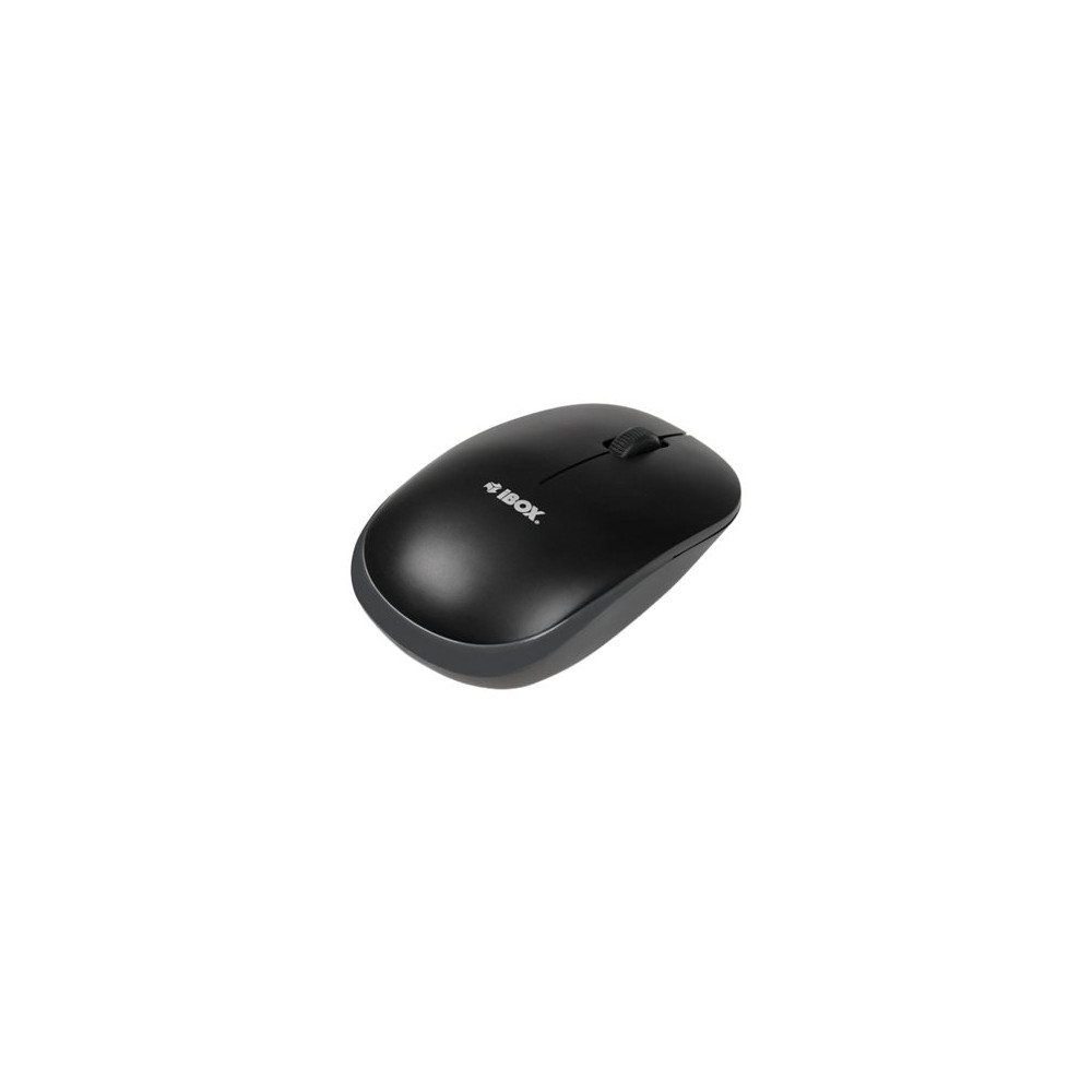 Produktbild för iBOX Desktop Kit Pro - sats med tangentbord och mus - QWERTY - svart Inmatningsenhet