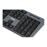Produktbild för iBOX Desktop Kit Pro - sats med tangentbord och mus - QWERTY - svart Inmatningsenhet