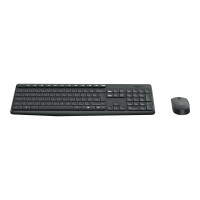 Produktbild för Logitech MK235 - sats med tangentbord och mus - USA, internationellt Inmatningsenhet