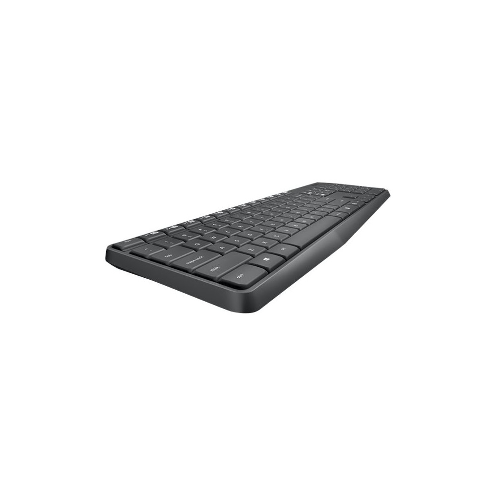 Produktbild för Logitech MK235 - sats med tangentbord och mus - USA, internationellt Inmatningsenhet
