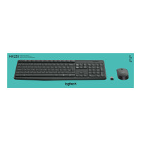 Produktbild för Logitech MK235 - sats med tangentbord och mus - USA, internationellt Inmatningsenhet