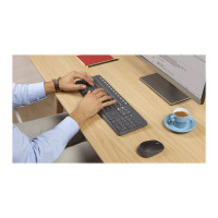 Produktbild för Logitech MK235 - sats med tangentbord och mus - USA, internationellt Inmatningsenhet