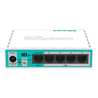 Produktbild för MikroTik RouterBOARD hEX lite RB750r2 - router - skrivbordsmodell