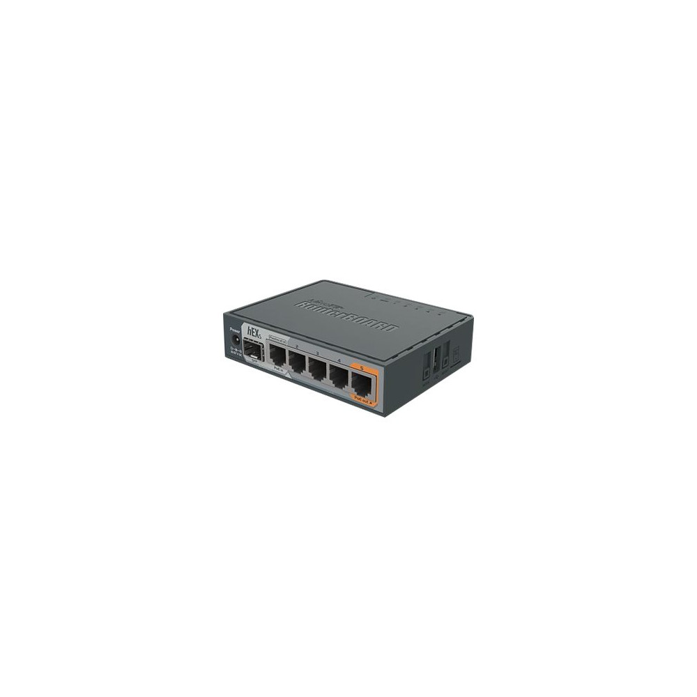 Produktbild för MikroTik RouterBOARD hEX S - router - skrivbordsmodell