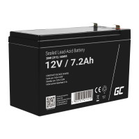 Produktbild för Green Cell - UPS-batteri - Förseglat med blysyra (SLA) - 7.2 Ah