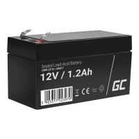 Produktbild för Green Cell - UPS-batteri - Förseglat med blysyra (SLA) - 1.2 Ah