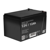 Produktbild för Green Cell - UPS-batteri - Bly-syra - 12 Ah