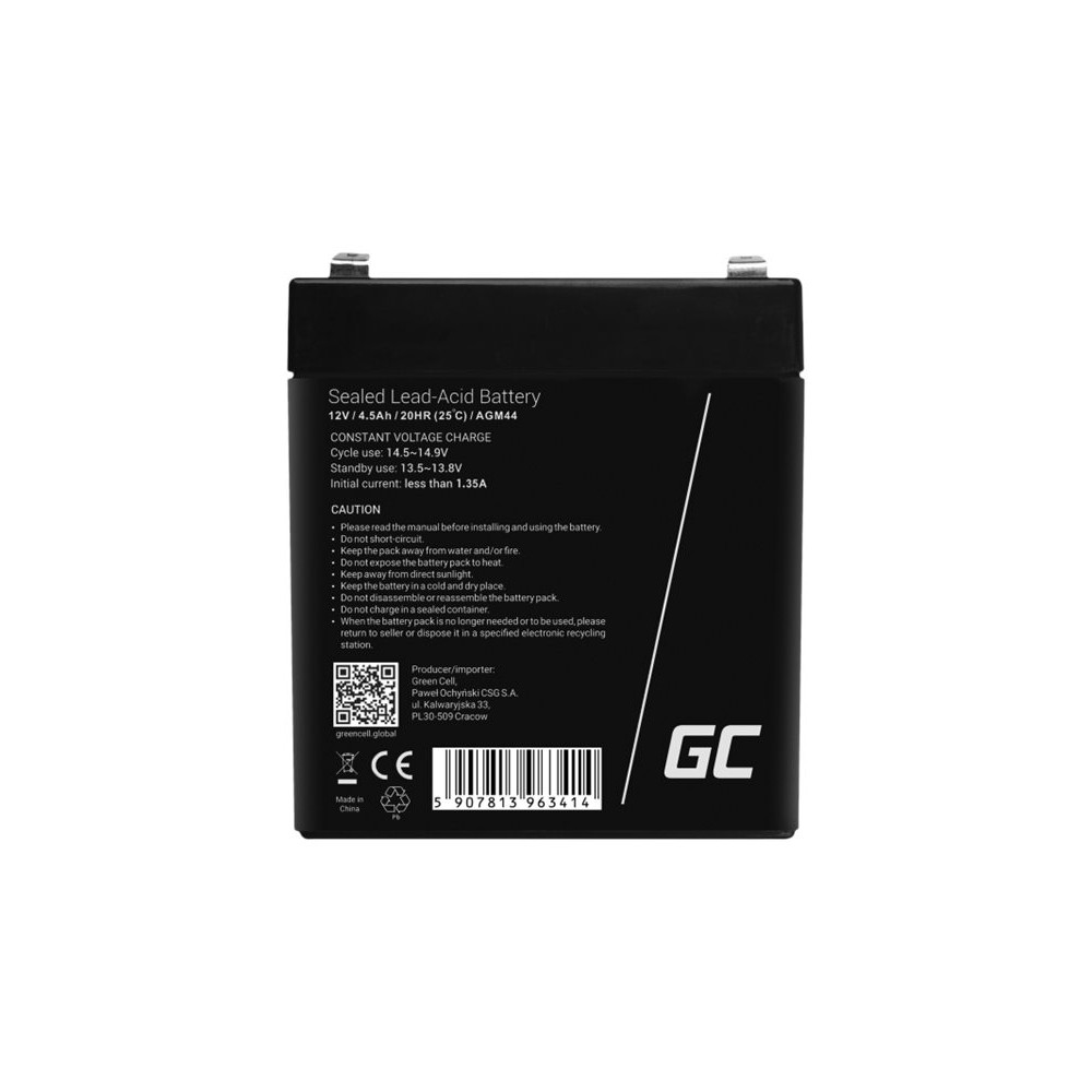 Produktbild för Green Cell batteri - Bly-syra
