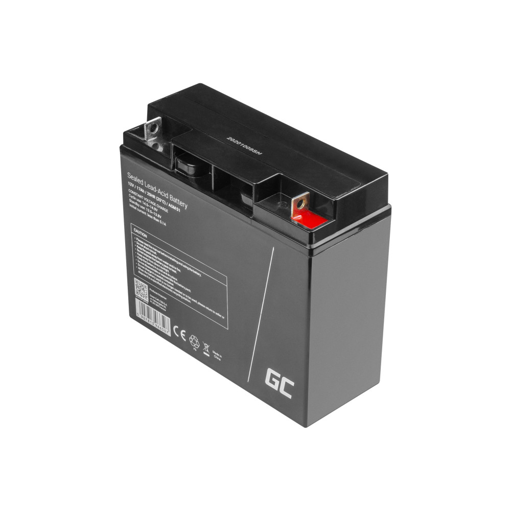 Produktbild för Green Cell AGM batteri - Bly-syra