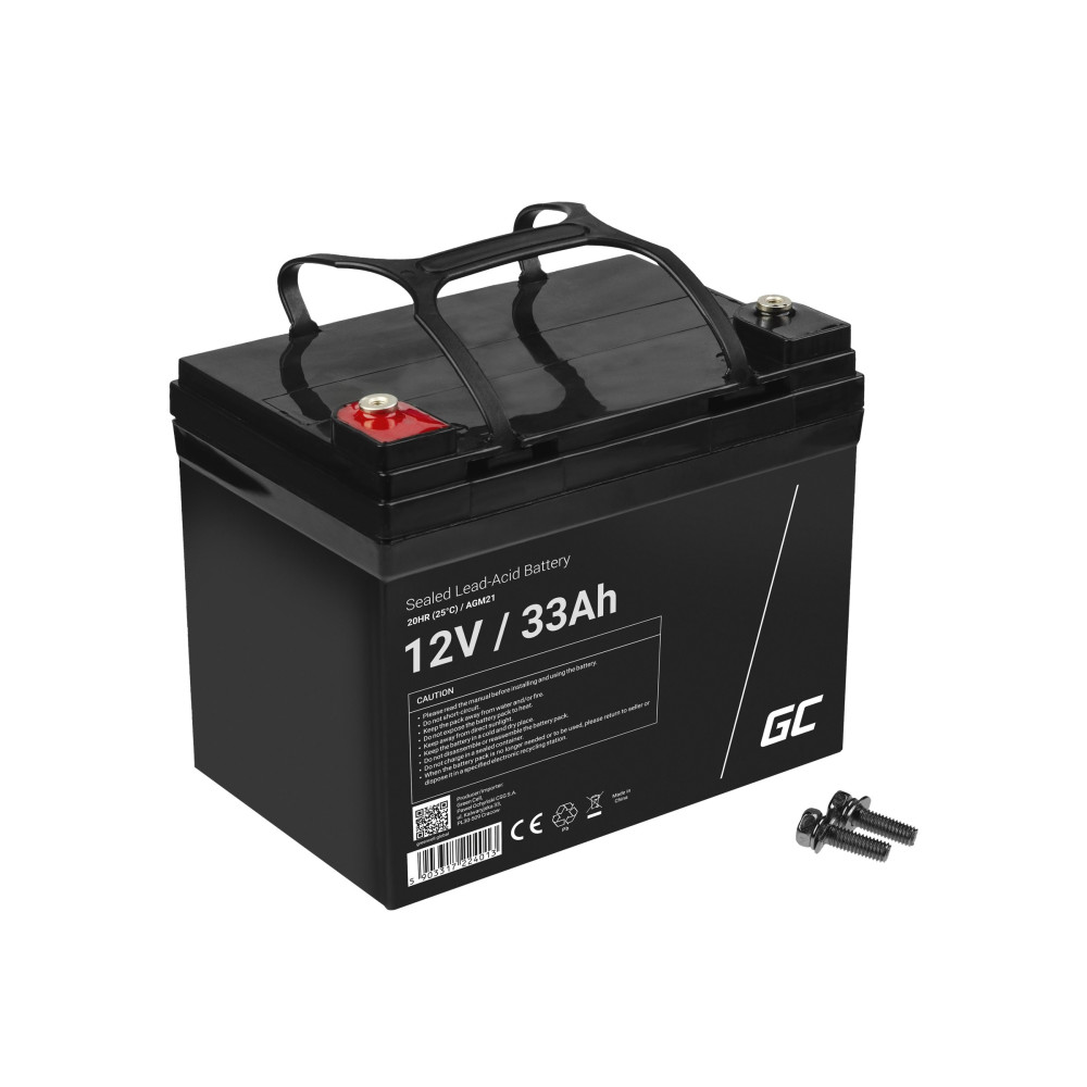 Produktbild för Green Cell - UPS-batteri - Förseglat med blysyra (SLA) - 33 Ah