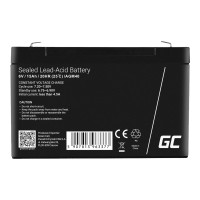 Produktbild för Green Cell - alarm system battery - Bly-syra - 15 Ah