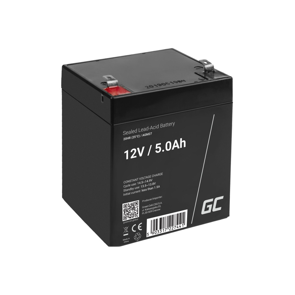 Produktbild för Green Cell - UPS-batteri - VRLA - 5 Ah