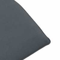 Produktbild för Hopfällbar solstol antracit 175x54x8,5 cm oxfordtyg