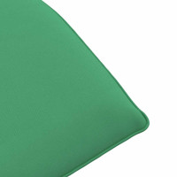 Produktbild för Hopfällbar solstol grön 175x54x8,5 cm oxfordtyg