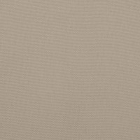 Produktbild för Hopfällbar solstol Taupe 175x54x8,5 cm Oxford tyg
