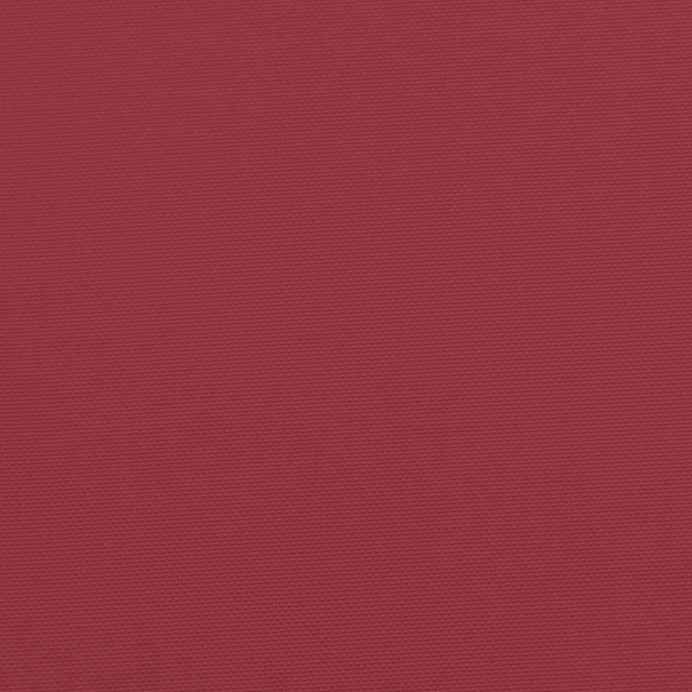 Produktbild för Hopfällbar solstol vinröd 175x54x8,5 cm oxfordtyg
