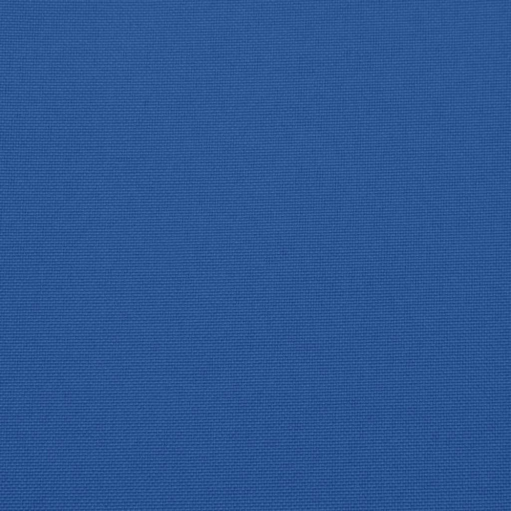 Produktbild för Hopfällbar solstol kungsblå 175x54x8,5 cm oxfordtyg