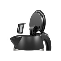 Produktbild för Bosch DesignLine TWK3P420 - vattenkokare - rostfritt stål/svart