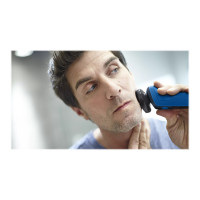 Produktbild för Philips SHAVER Series 5000 S5466 - rakapparat - mörkblå