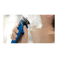 Produktbild för Philips SHAVER Series 5000 S5466 - rakapparat - mörkblå