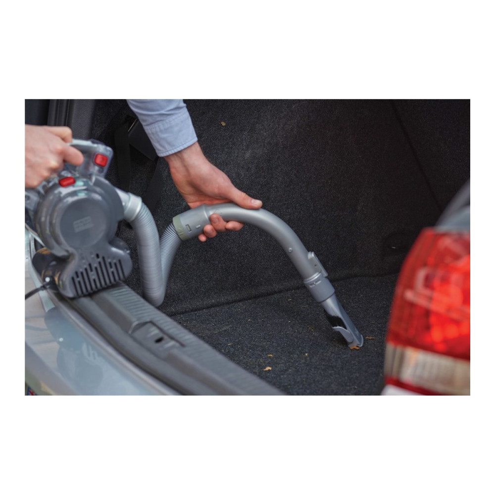 Produktbild för Black & Decker DustBuster Flexi Auto PD1200AV - dammsugare - handhållen - röd/grå