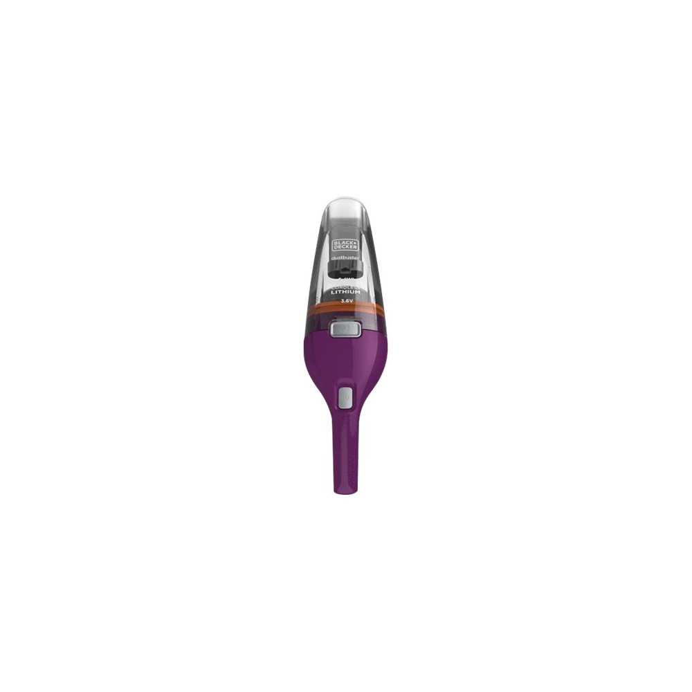 Produktbild för BLACK+DECKER DustBuster NVC115W - dammsugare - sladdlös - handhållen - aubergine