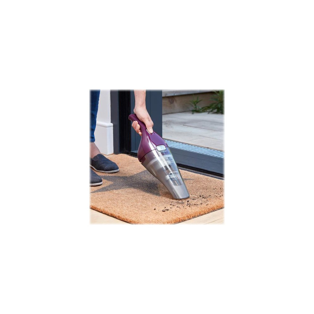 Produktbild för BLACK+DECKER DustBuster NVC115W - dammsugare - sladdlös - handhållen - aubergine