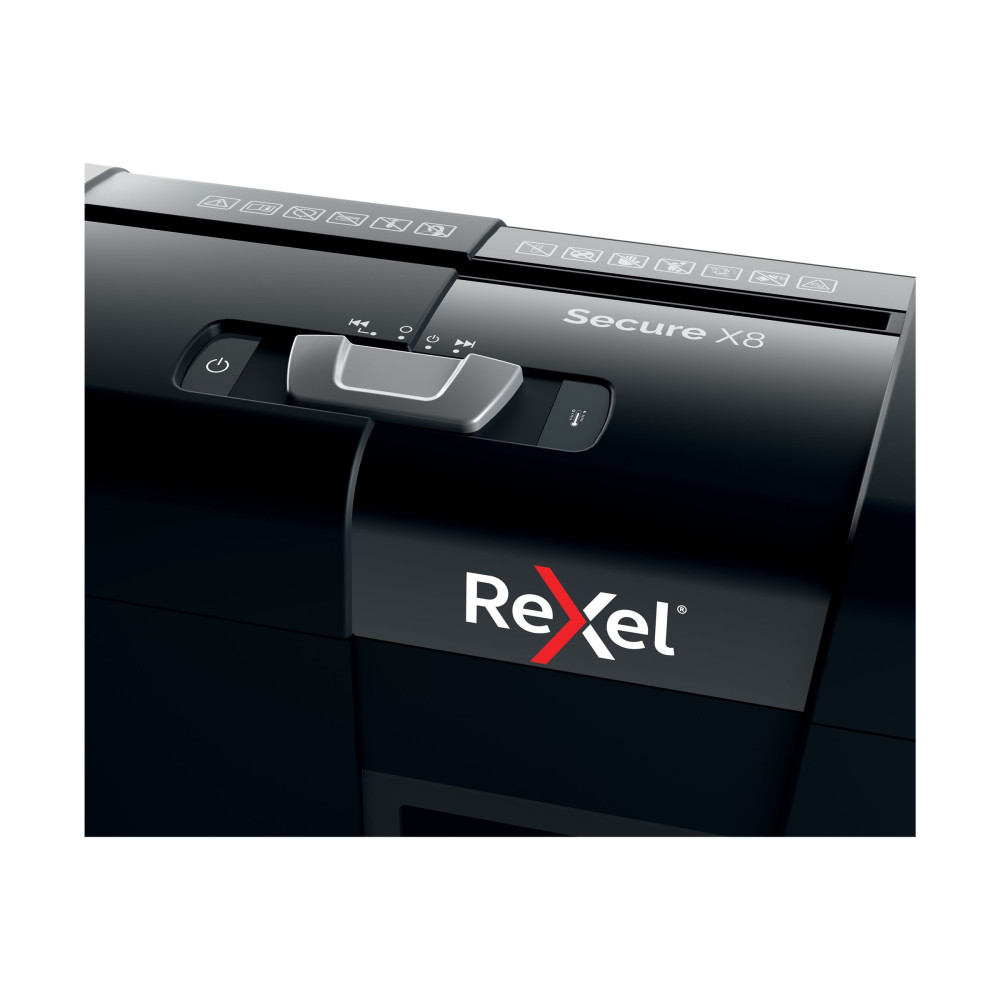 Produktbild för Rexel Secure X8 - dokumentförstörare