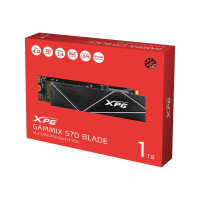 Produktbild för XPG GAMMIX S70 Blade - SSD - 1 TB - PCIe 4.0 x4 (NVMe)