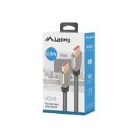 Produktbild för Lanberg HDMI-kabel - 50 cm
