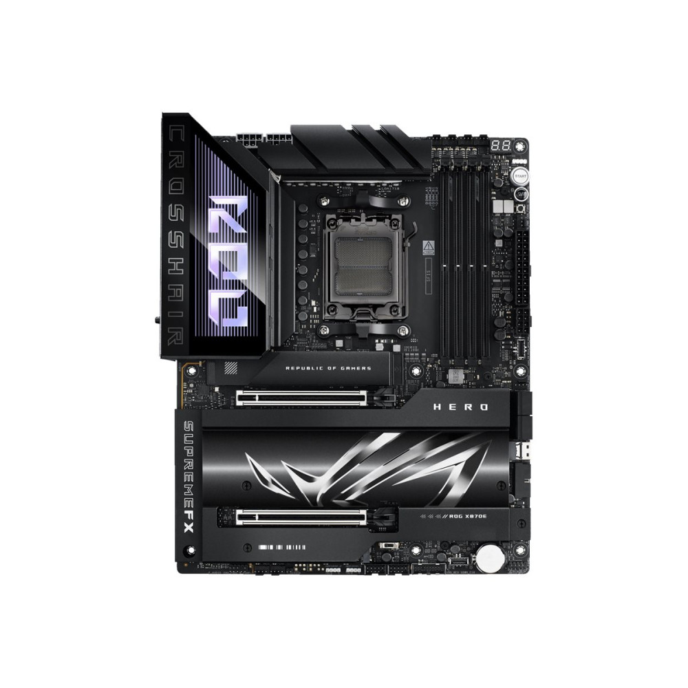 Produktbild för ASUS ROG CROSSHAIR X870E HERO - moderkort - ATX - Socket AM5 - AMD X870E