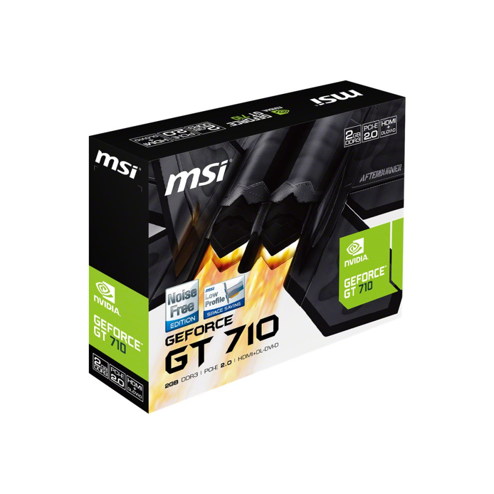 Produktbild för MSI GT 710 2GD3H LP - grafikkort - GF GT 710 - 2 GB