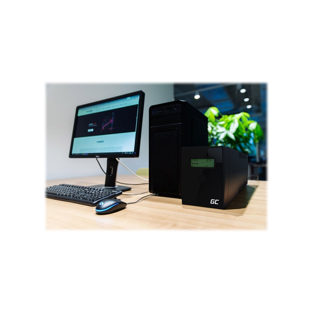 Produktbild för Green Cell Micropower 600VA - UPS - 360 watt - 600 VA