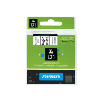 Produktbild för DYMO D1 - etiketttejp - 1 kassett(er) - Rulle (1,2 cm x 7 m)