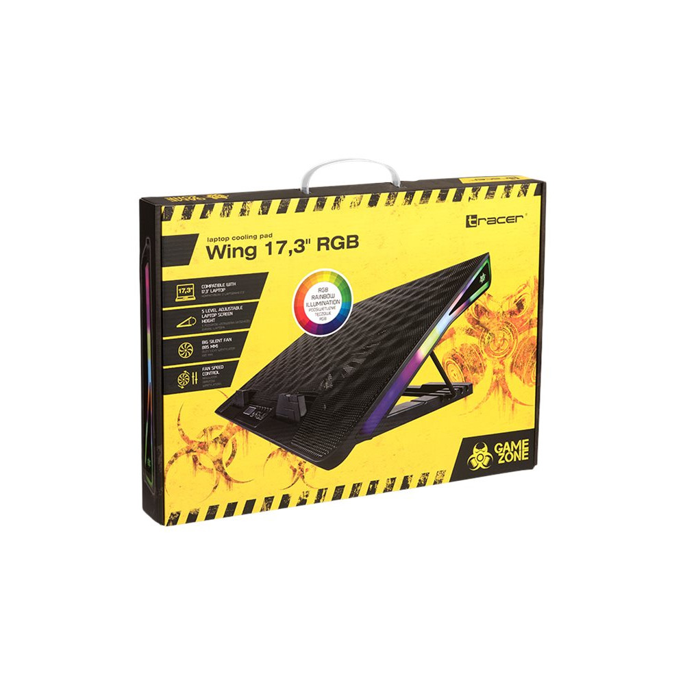 Produktbild för Tracer GAMEZONE Wing - fläkt till bärbar dator/notebook