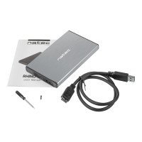 Produktbild för Natec Rhino GO - förvaringslåda - SATA 6Gb/s - USB 3.0