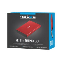 Produktbild för Natec Rhino GO - förvaringslåda - SATA 6Gb/s - USB 3.0