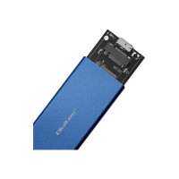 Produktbild för Qoltec - förvaringslåda - NGFF - SATA 6Gb/s - USB 3.0