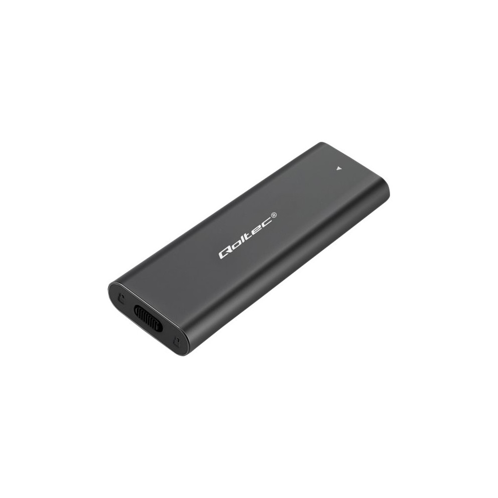 Produktbild för Qoltec - förvaringslåda - M.2 NVMe Card / PCIe (NVMe) - USB-C 3.1 (Gen 2)
