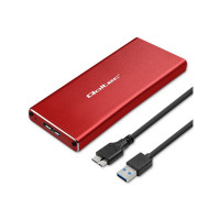 Produktbild för Qoltec - förvaringslåda - NGFF - SATA 6Gb/s - USB 3.0