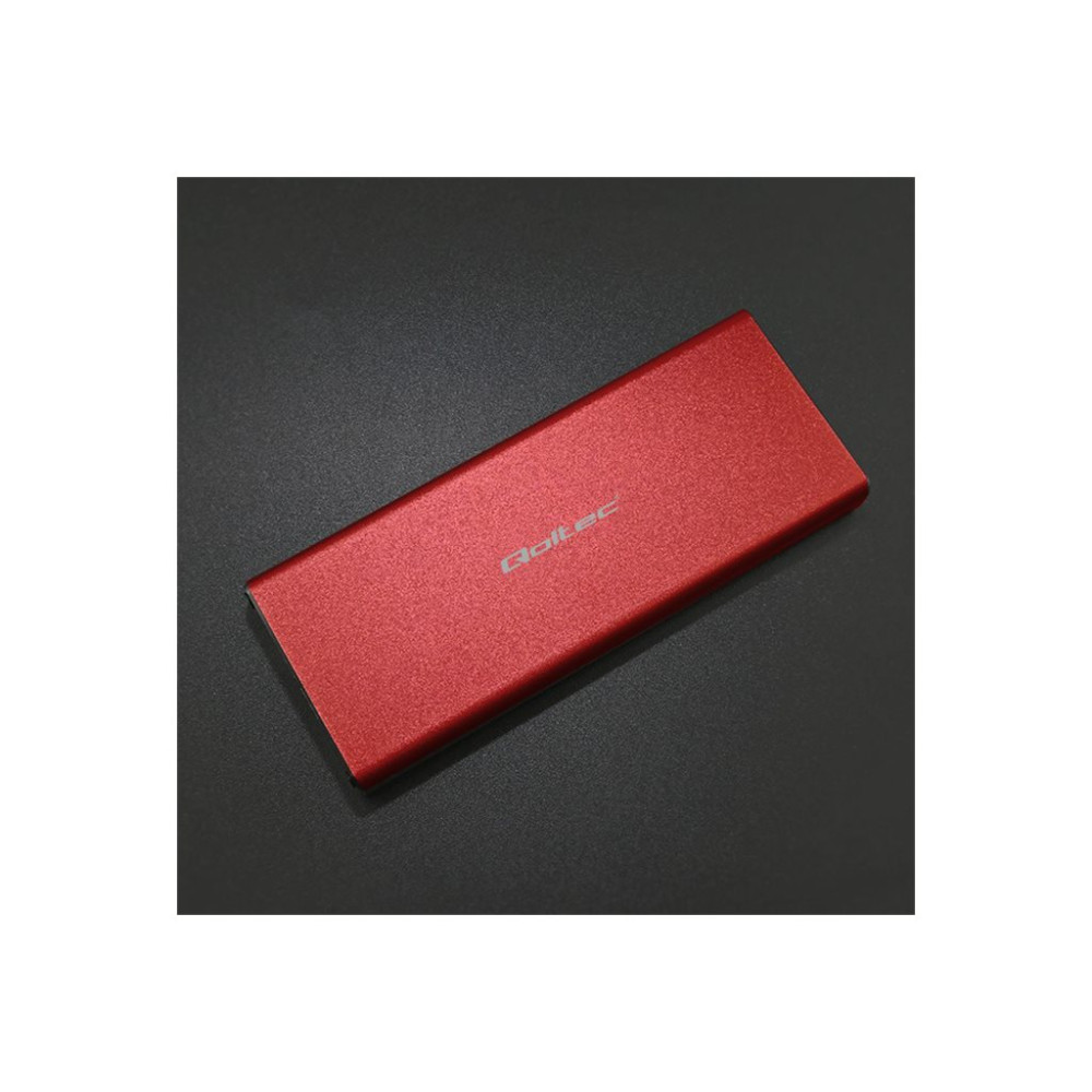 Produktbild för Qoltec - förvaringslåda - NGFF - SATA 6Gb/s - USB 3.0