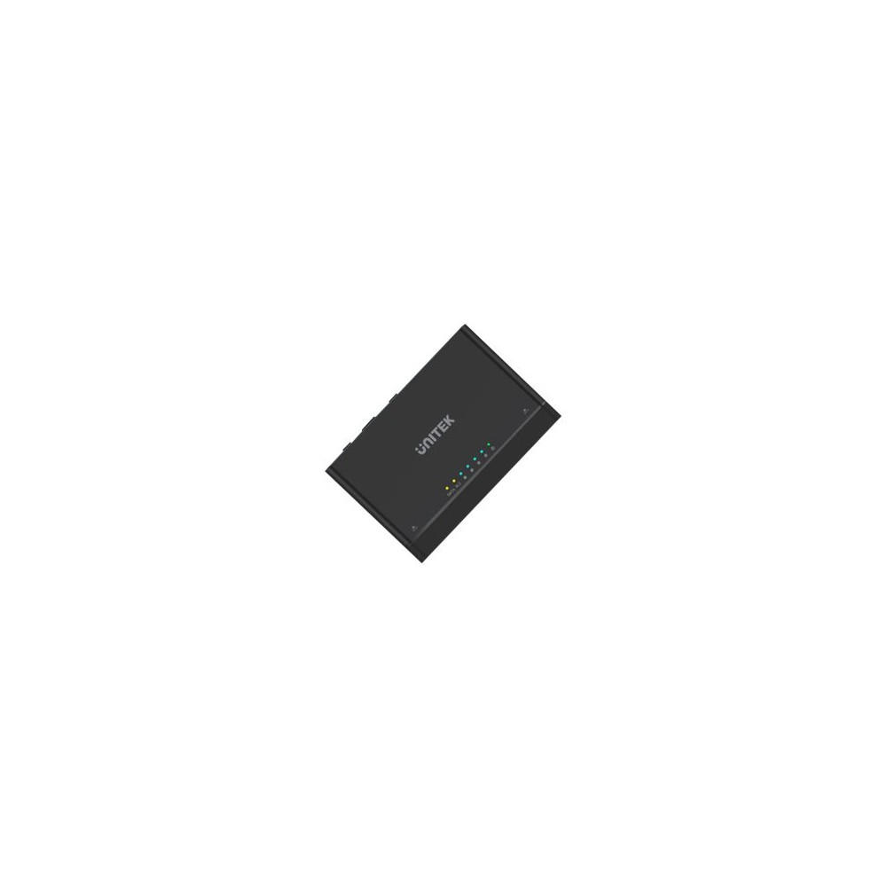 Produktbild för Unitek SolidForce+ - förvaringslåda - SATA 6Gb/s / PCIe 3.0 x2 (NVMe) - USB 3.2 (Gen 2)