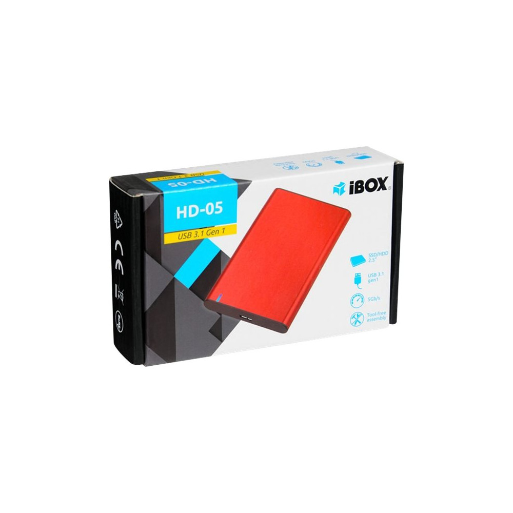 Produktbild för iBOX HD-05 - förvaringslåda - SATA 6Gb/s - USB 3.1 (Gen 1)