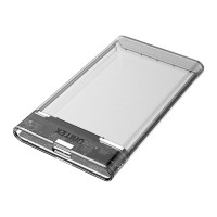 Produktbild för Unitek DisGuard Limpid R - USB3.1 SATA6G 2.5" HDD/SSD Hard Disk Enclosure - förvaringslåda - SATA 6Gb/s - USB