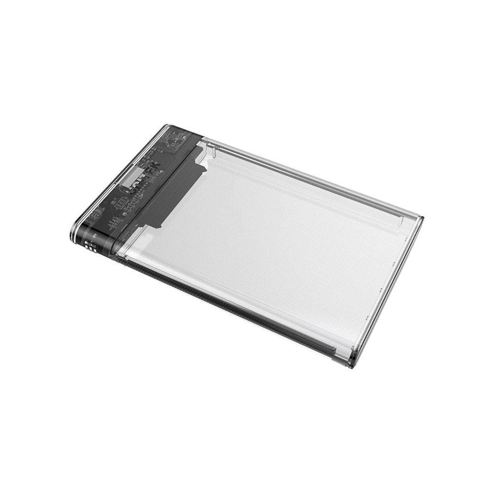 Produktbild för Unitek DisGuard Limpid R - USB3.1 SATA6G 2.5" HDD/SSD Hard Disk Enclosure - förvaringslåda - SATA 6Gb/s - USB