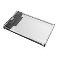 Produktbild för Unitek DisGuard Limpid R - USB3.1 SATA6G 2.5" HDD/SSD Hard Disk Enclosure - förvaringslåda - SATA 6Gb/s - USB